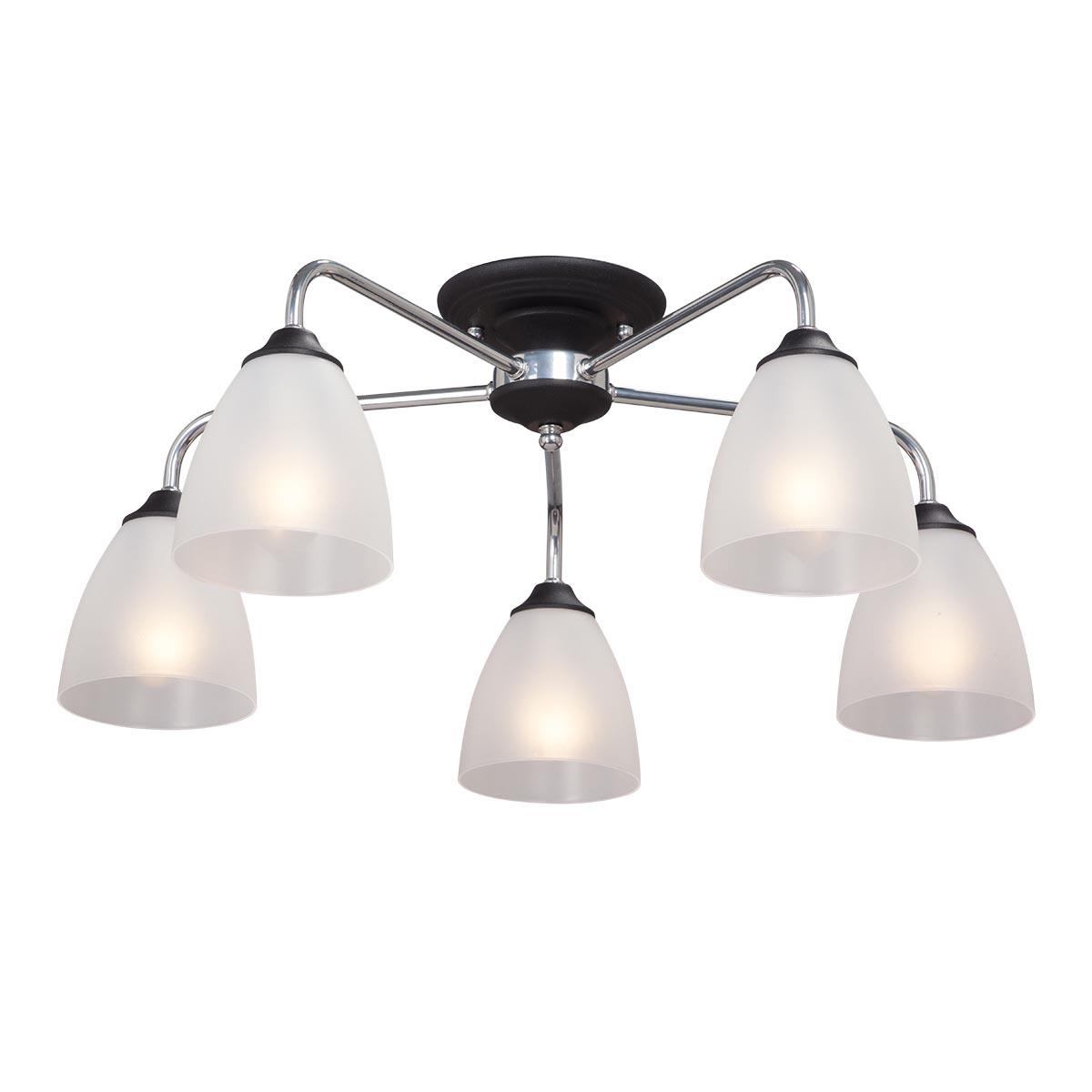 

Потолочная люстра Vitaluce V3946-1/5PL, Черный, V3946-1/5PL