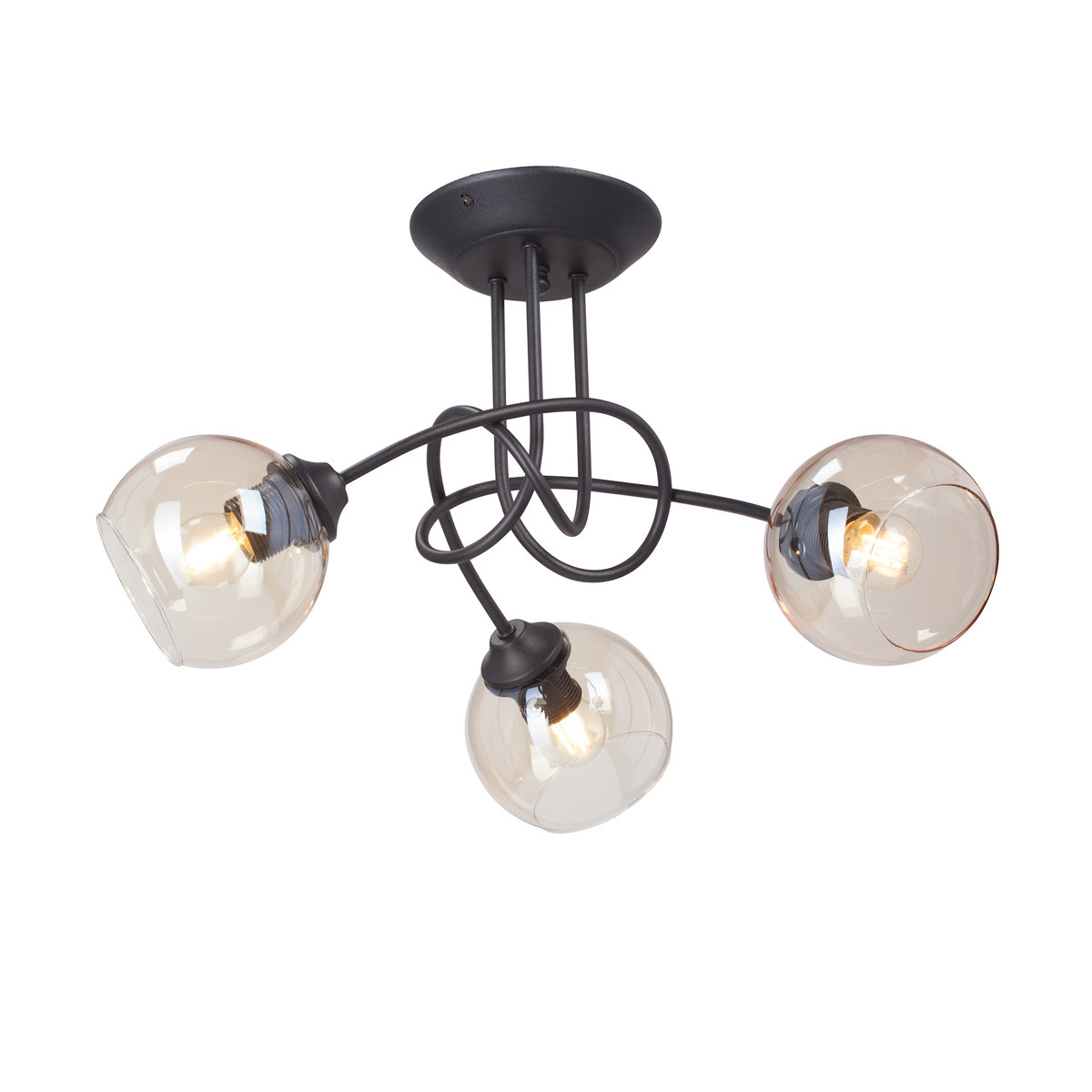 

Потолочная люстра Vitaluce V43090-13/3PL, Черный, V43090-13/3PL