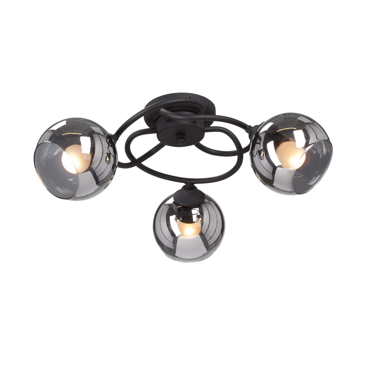 

Потолочная люстра Vitaluce V3959-1/3PL, Черный, V3959-1/3PL
