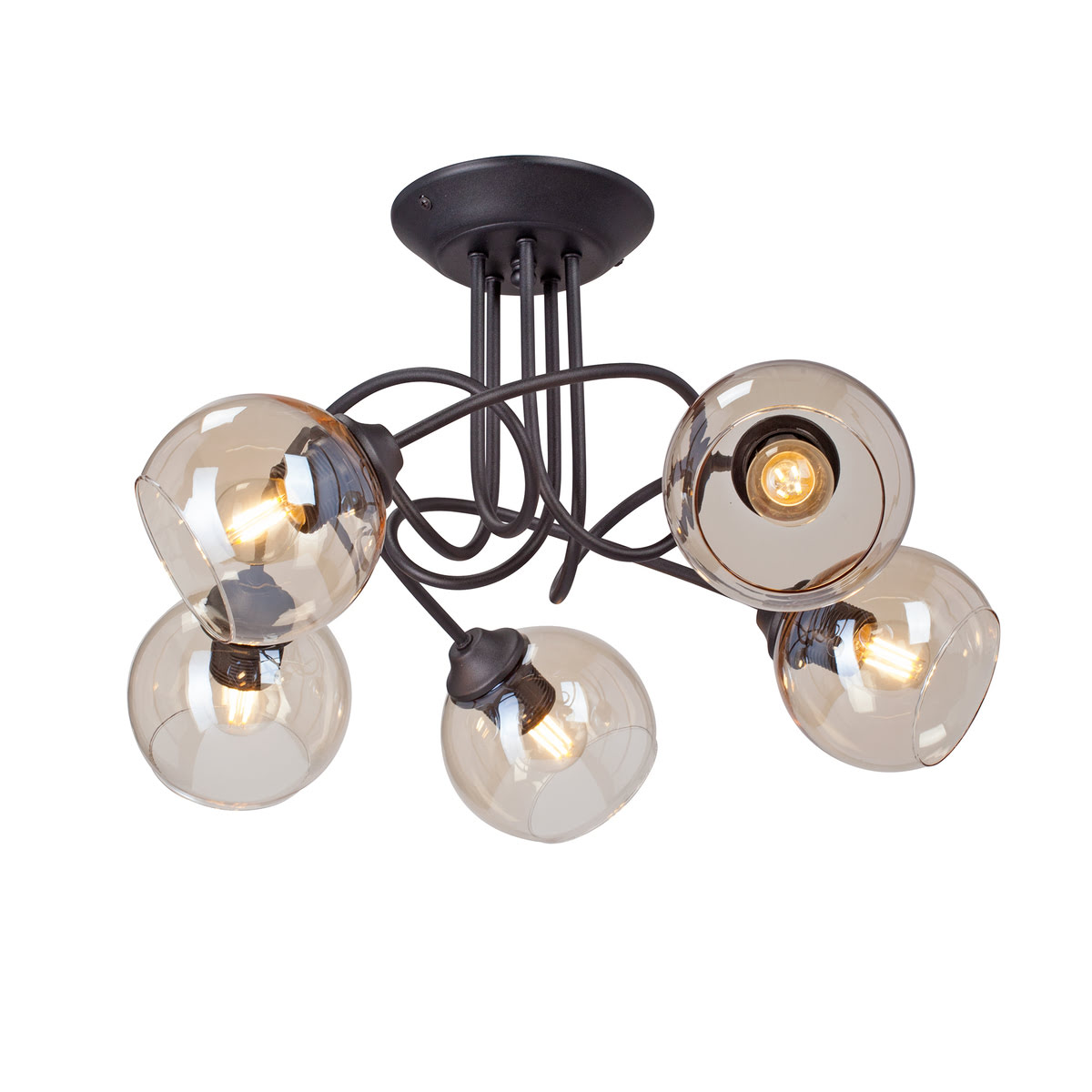 

Потолочная люстра Vitaluce V43090-13/5PL, Черный, V43090-13/5PL