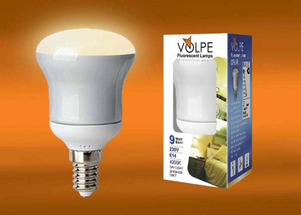

Лампа энергосберегающая Volpe E14 9W 4200K матовая CFL-R 50 220-240V 9W E14 4200K 04282, Матовый, CFL-R 50 220-240V 9W E14 4200K CFL-R