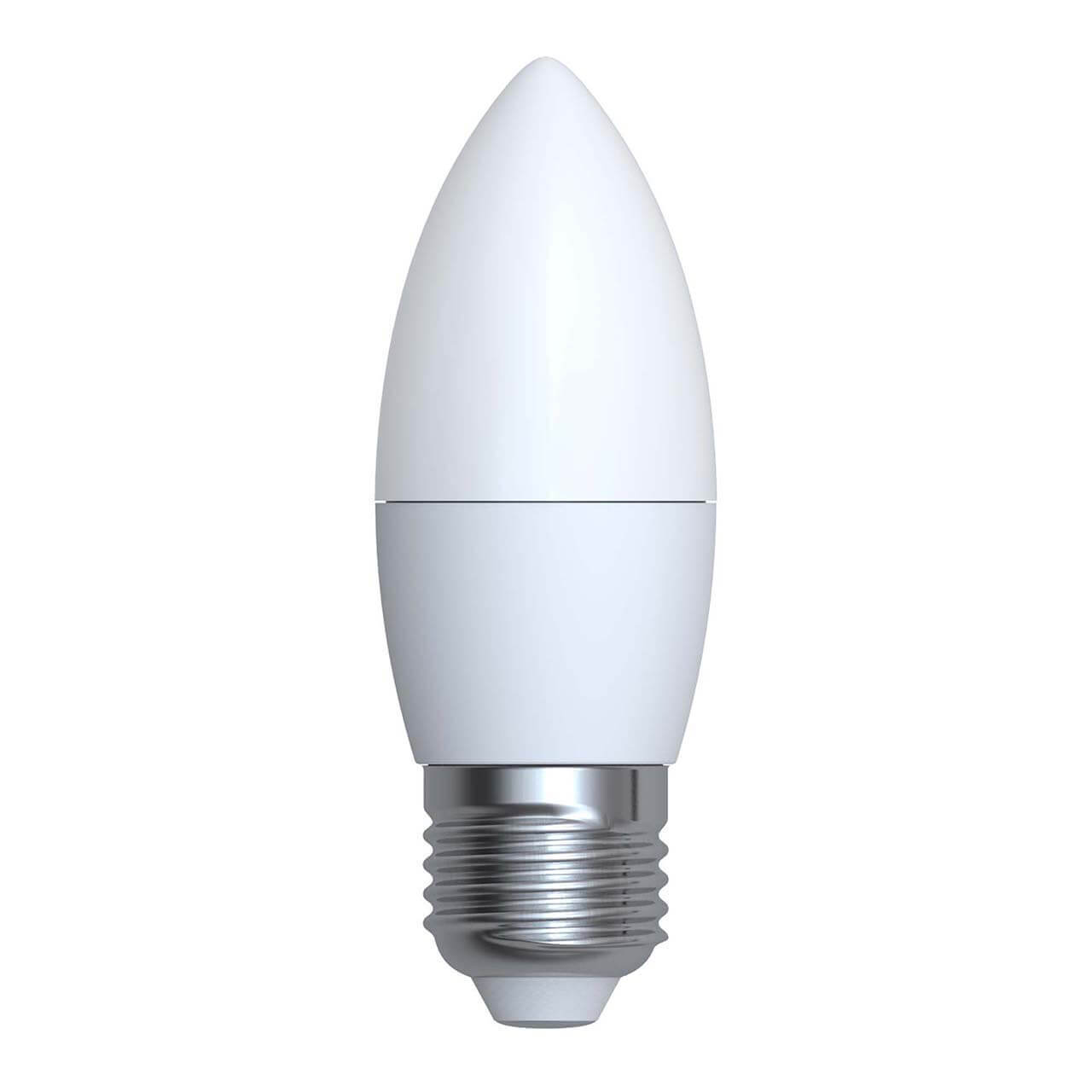 

Лампа светодиодная (UL-00001068) E27 6W 6500K матовая LED-C37-6W/DW/E27/FR/O