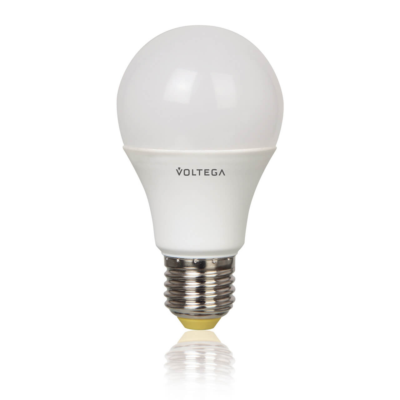 

Лампа светодиодная Voltega E27 8.5W 2800К груша матовая VG4-A2E27warm8W 5753