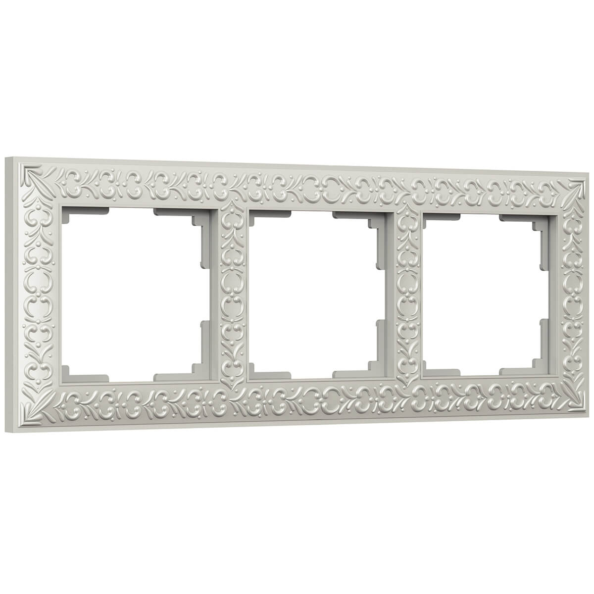 

Рамка Werkel Antik на 3 поста жемчужный WL07-Frame-03 4690389063510, Серый, 4690389063510 Antik