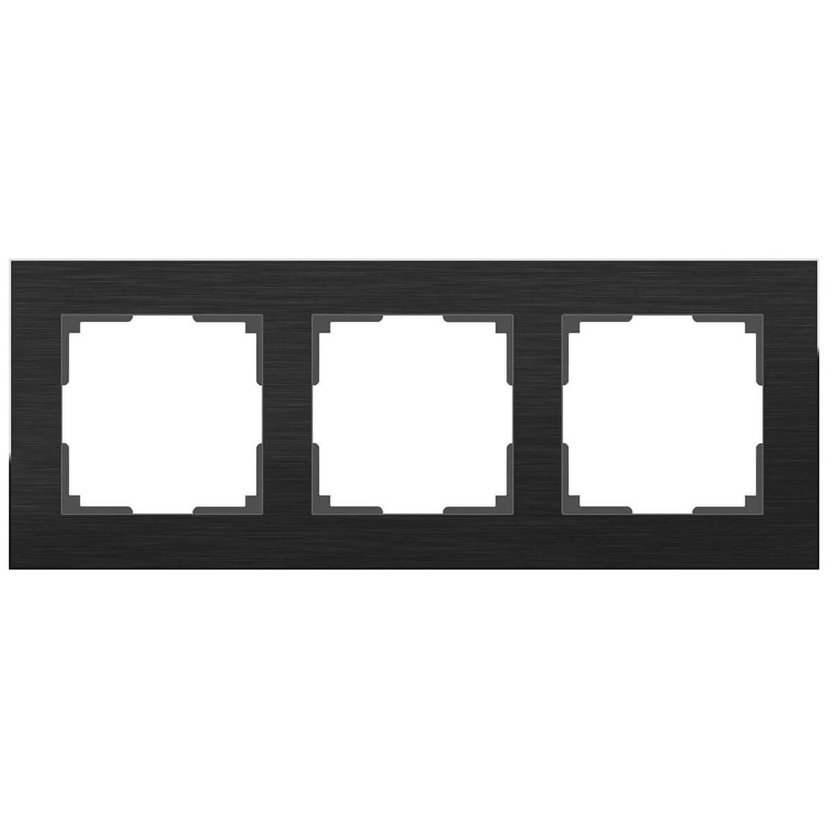 

Рамка Werkel, Черный, 4690389110467 Aluminium Black