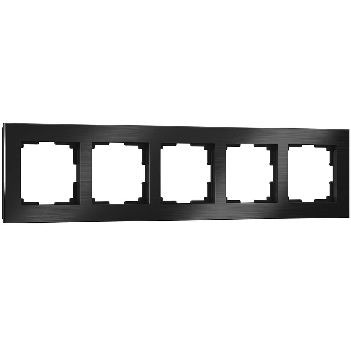 

Рамка Werkel, Черный, 4690389110481 Aluminium Black