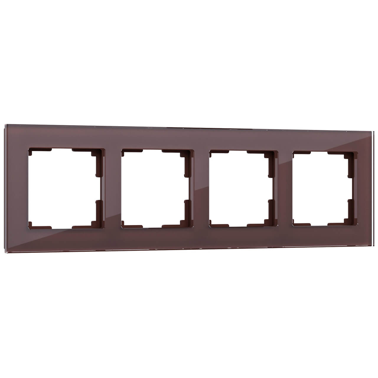 

Рамка на 4 поста Werkel Favorit мокко W0041118 4690389160059, Коричневый, 4690389160059 Favorit мокко