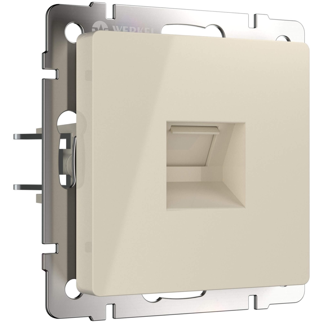 

Телефонная розетка Werkel RJ11 слоновая кость W1182003 4690389155888, Бежевый, 4690389155888 Слоновая кость