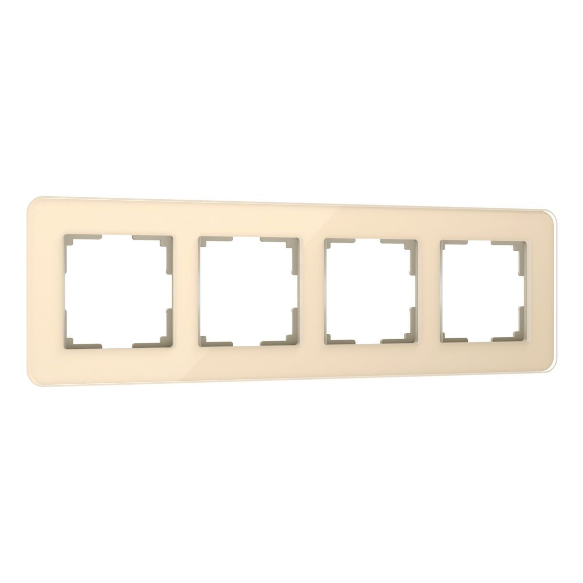 

Рамка Werkel Elite на 4 поста айвори W0042443 4690389180811, Слоновая кость, 4690389180811 Elite айвори