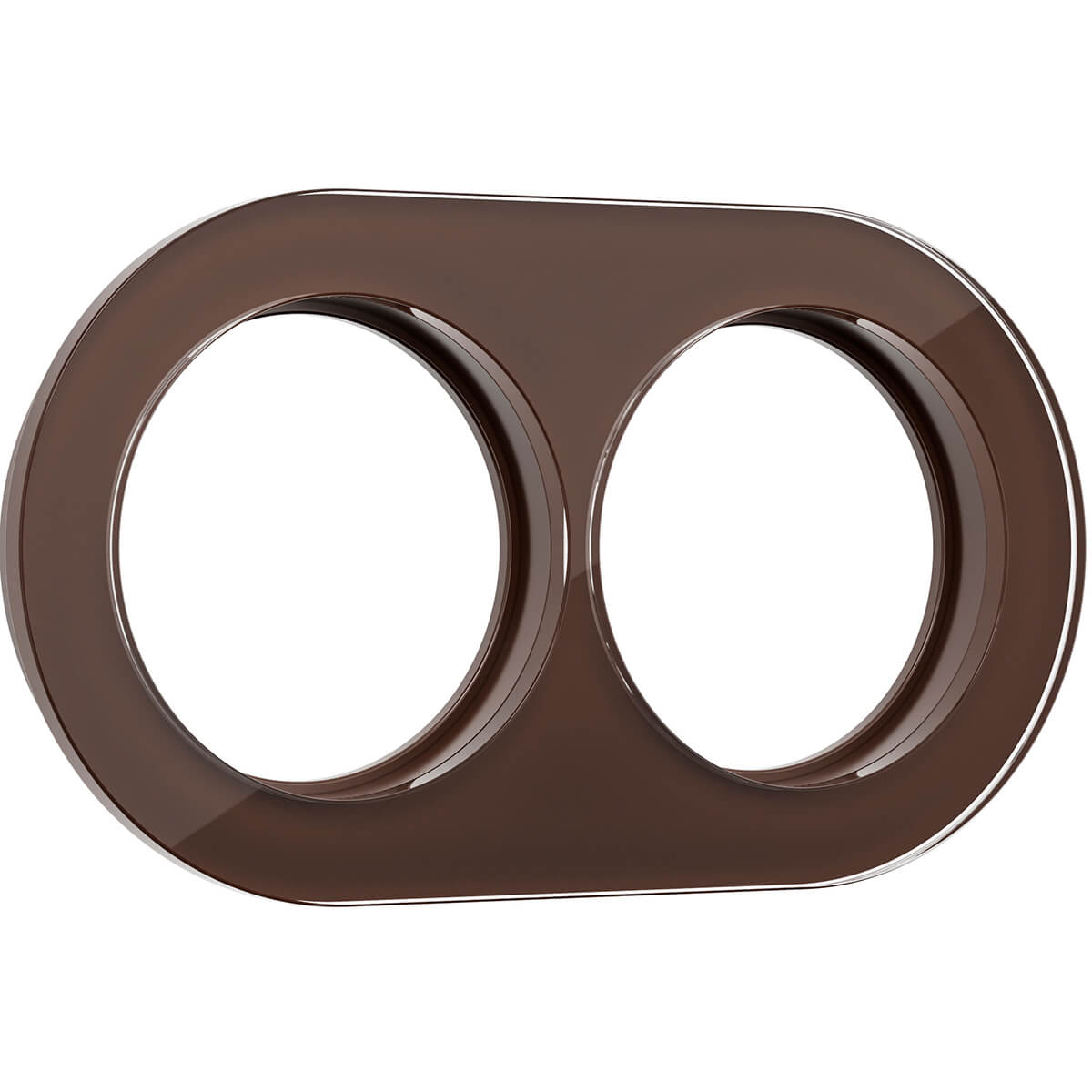 

Рамка Werkel Favorit Runda на 2 поста коричневый WL21-frame-02 4690389141966, 4690389141966 Favorit Runda