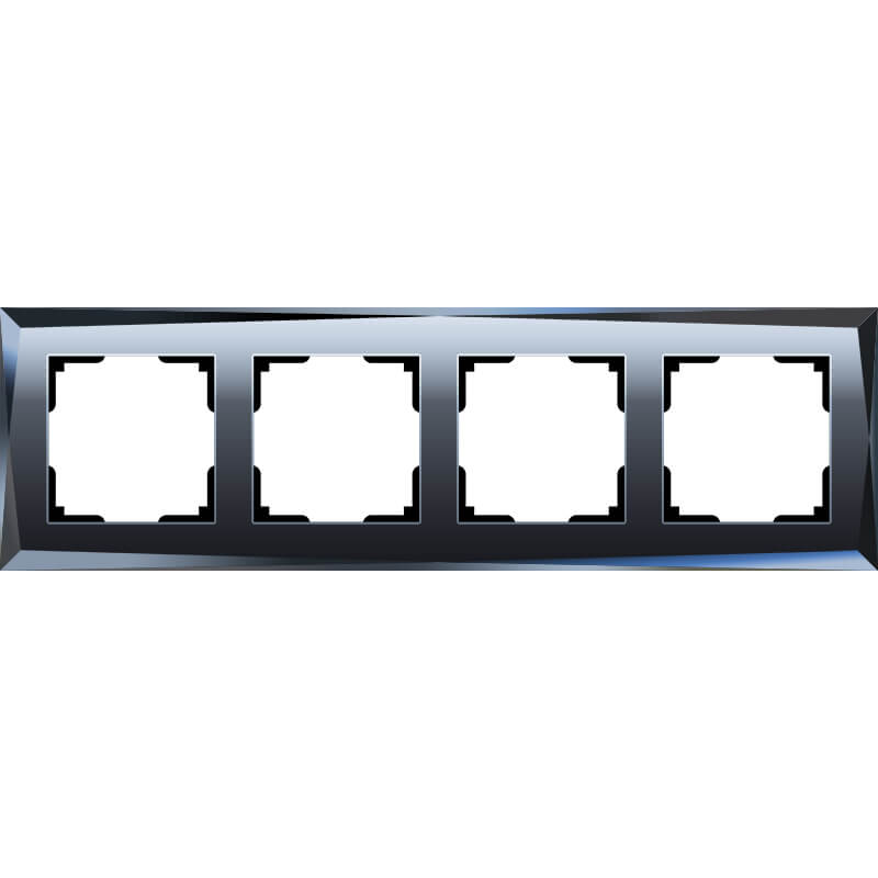 

Рамка Werkel, Черный, 4690389158841 Diamant черный