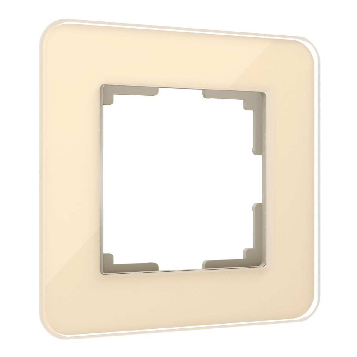 

Рамка Werkel Elite на 1 пост айвори W0012443 4690389180682, Слоновая кость, 4690389180682 Elite айвори