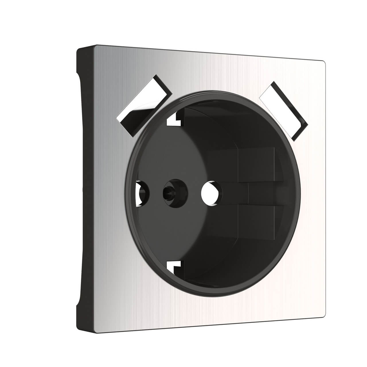 Комплектующие для ЭУИ Накладка для розетки USB Werkel глянцевый никель W1179502 4690389158117