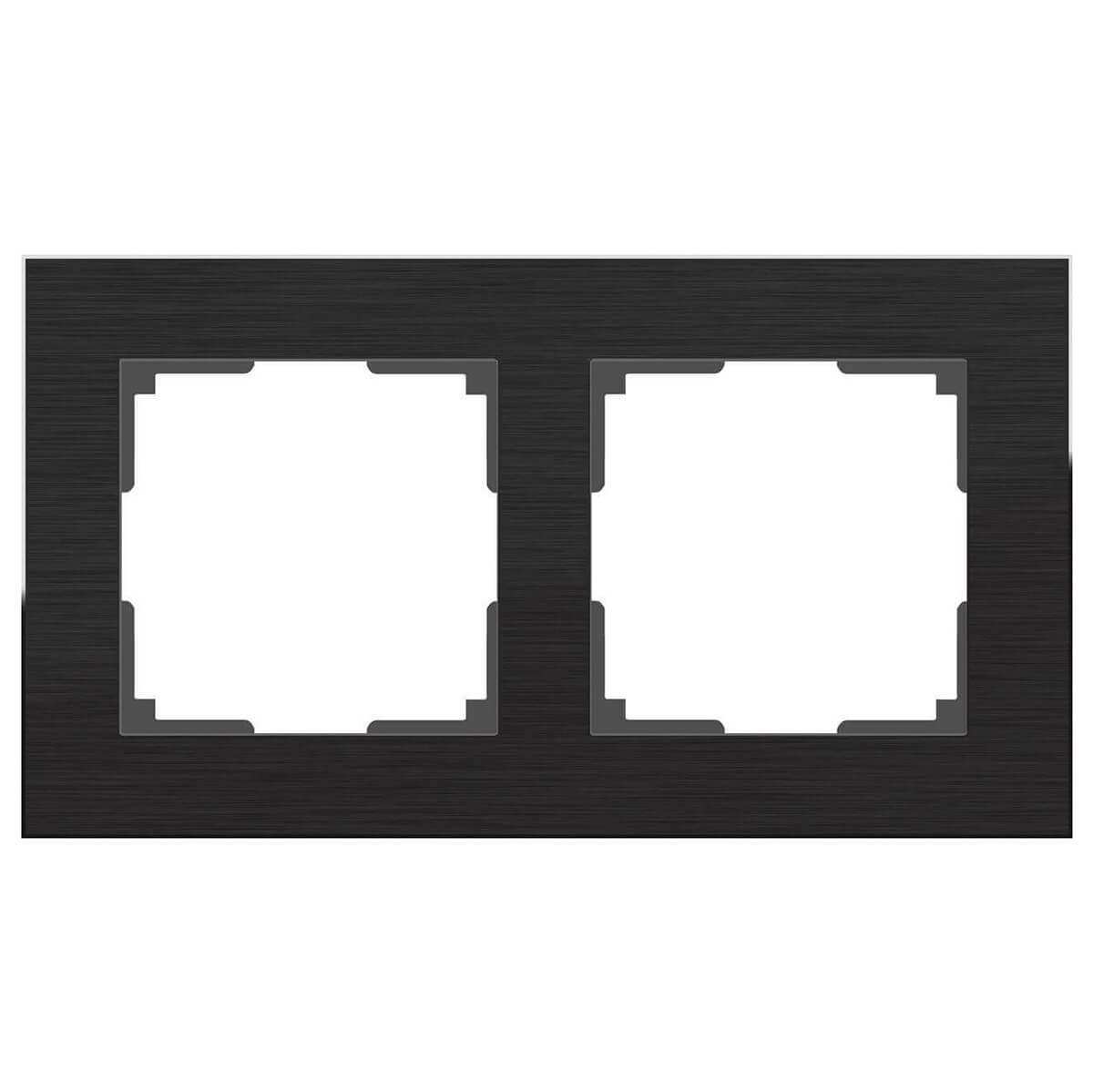 

Рамка Werkel, Черный, 4690389110450 Aluminium Black