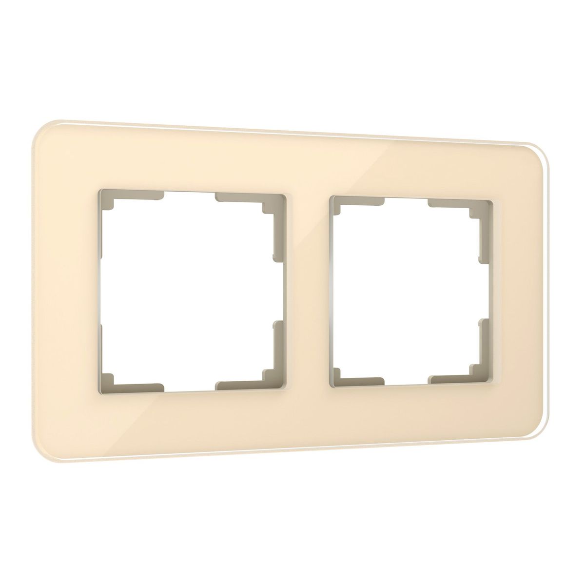 

Рамка Werkel Elite на 2 поста айвори W0042443 4690389180712, Слоновая кость, 4690389180712 Elite айвори