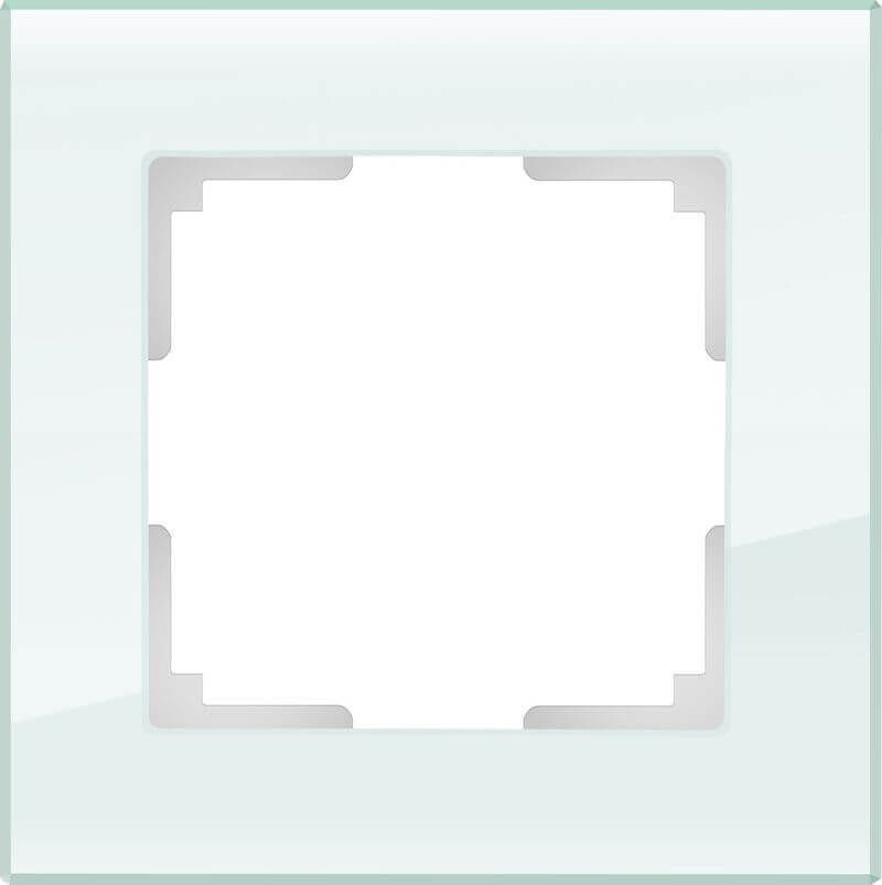 

Рамка Werkel Favorit на 1 пост натуральное стекло WL01-Frame-01 4690389060168, Голубой, 4690389060168 Favorit
