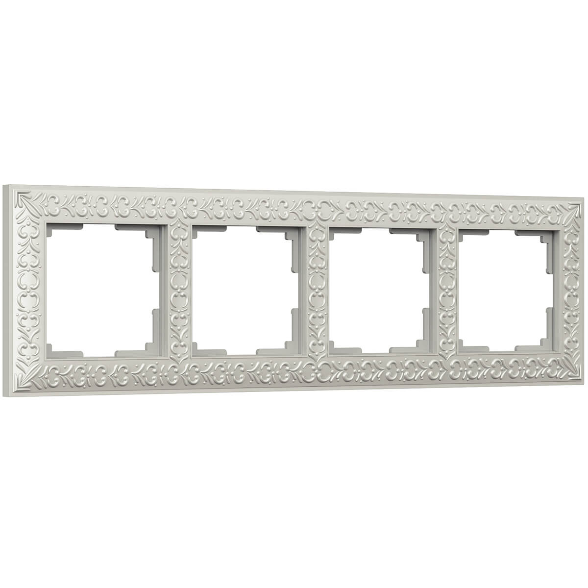 

Рамка Werkel Antik на 4 поста жемчужный WL07-Frame-04 4690389063527, Серый, 4690389063527 Antik