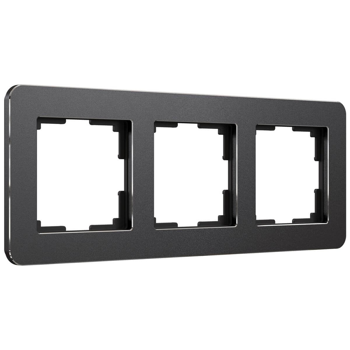 

Рамка Werkel Platinum на 3 поста черный алюминий W0032608 4690389184482, 4690389184482 Platinum