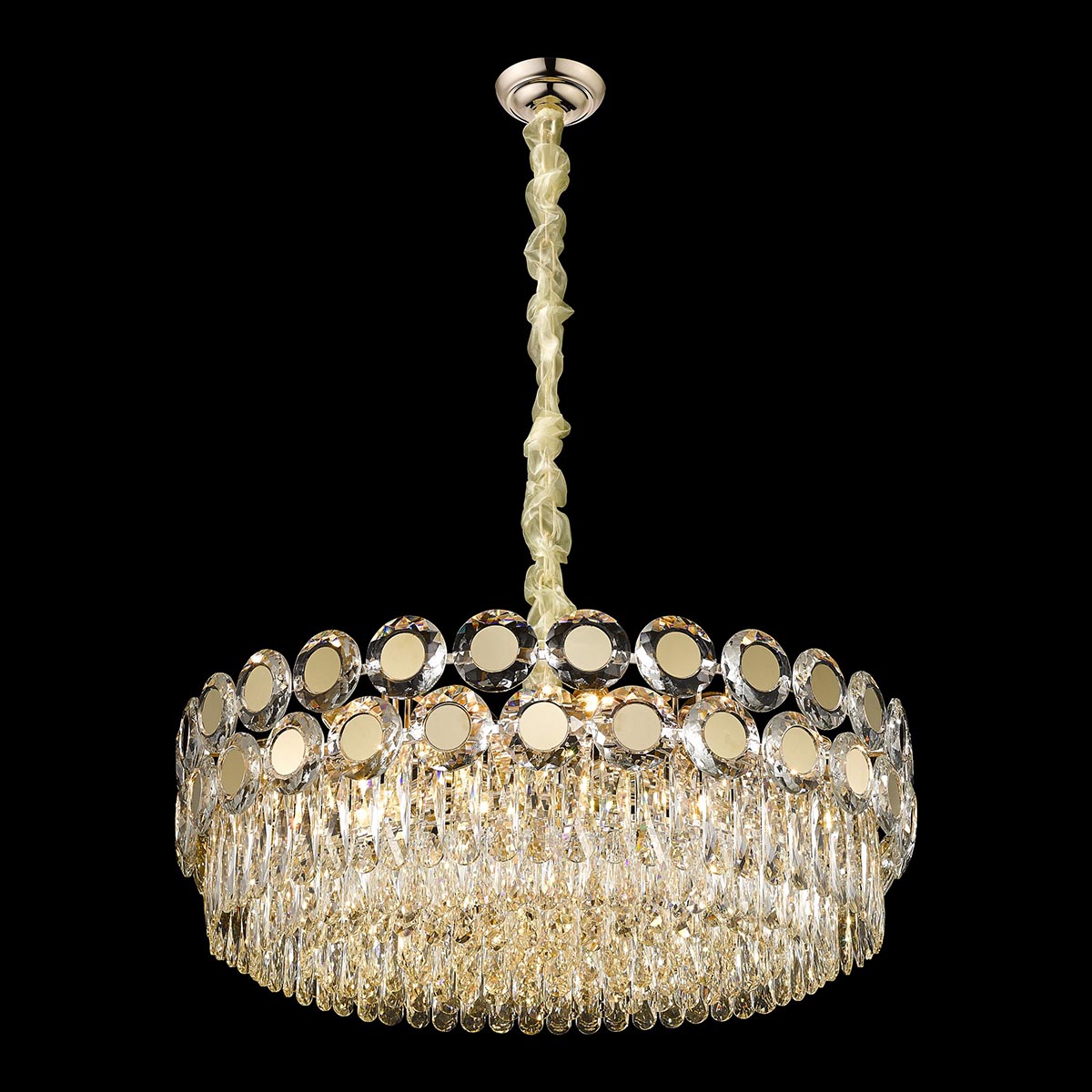 

Подвесная люстра Wertmark Claudia WE134.25.303, Золотой, WE134.25.303 Claudia