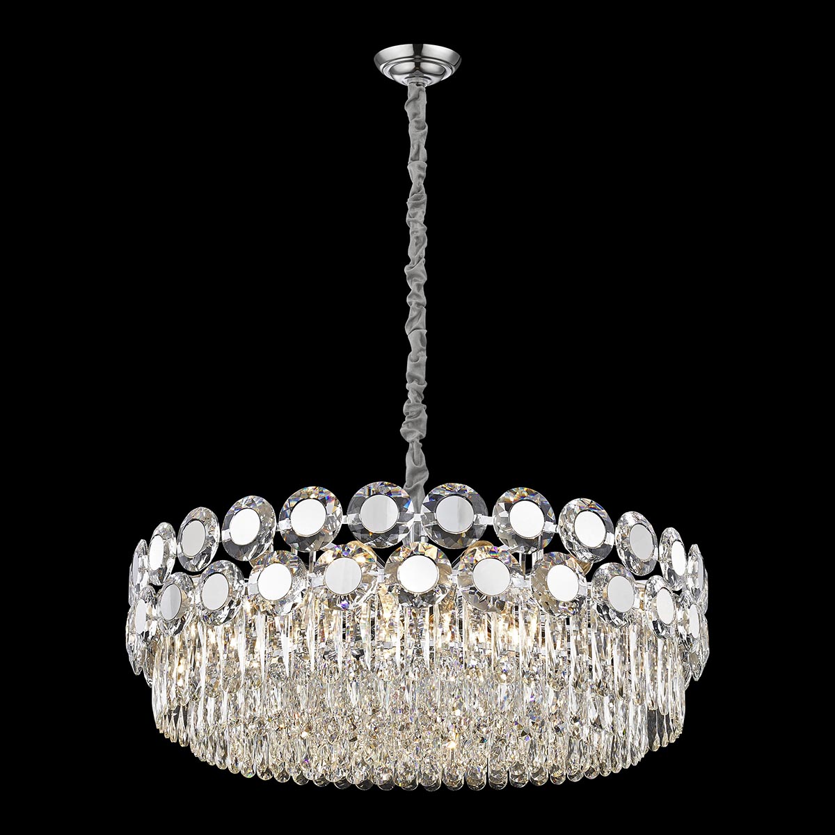 

Подвесная люстра Wertmark Claudia WE134.25.103, Хром, WE134.25.103 Claudia