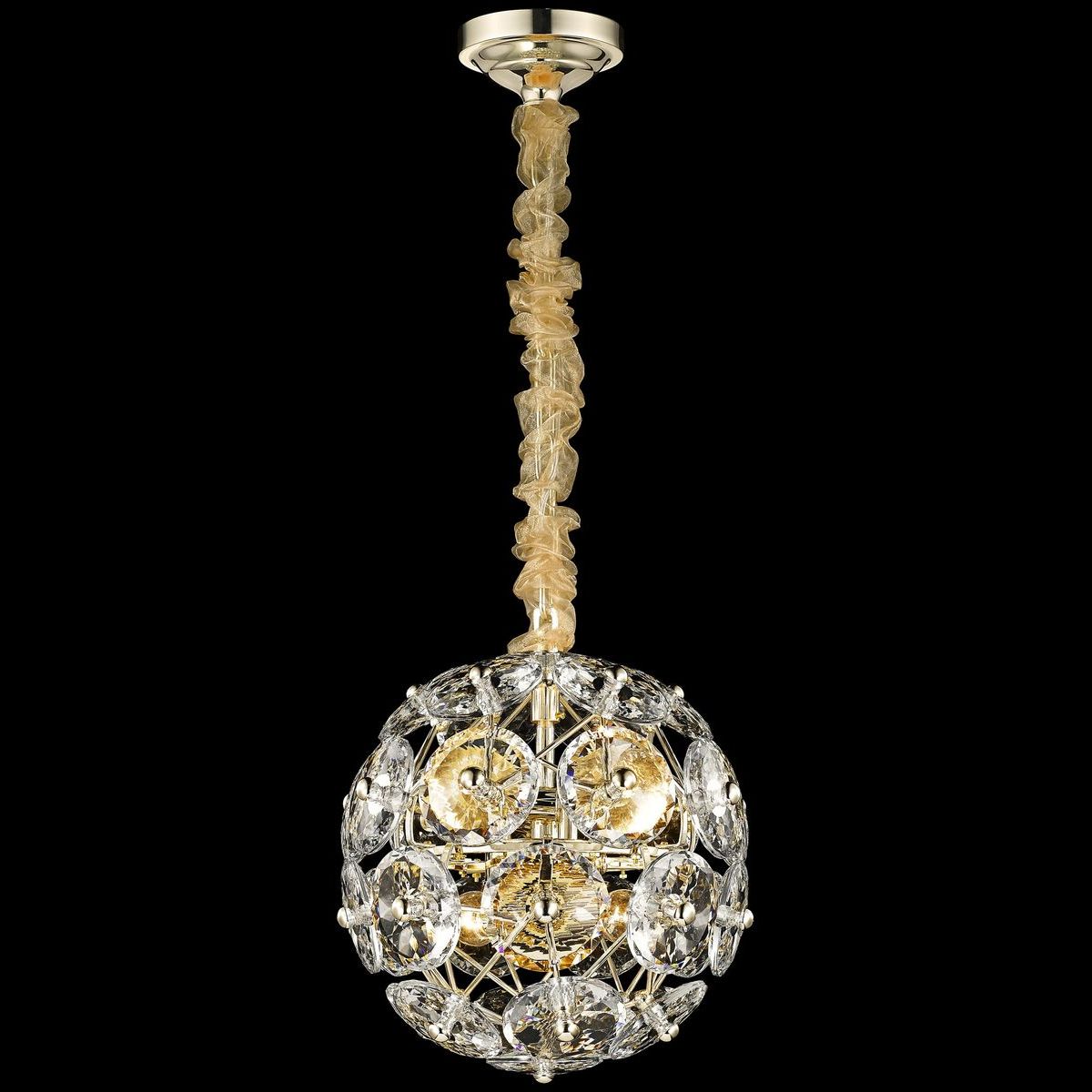 

Подвесная люстра Wertmark Brillant WE110.06.303, Золотой, WE110.06.303 Brillant