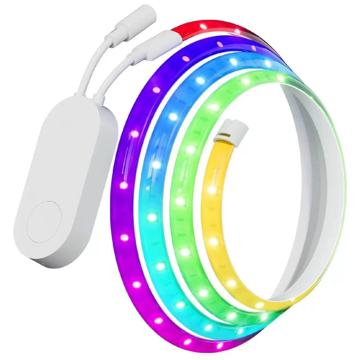 

Светодиодная лента Yeelight 24LED/m 2,55W/m RGB 2M YLDD005, Белый, YLDD005 Pro