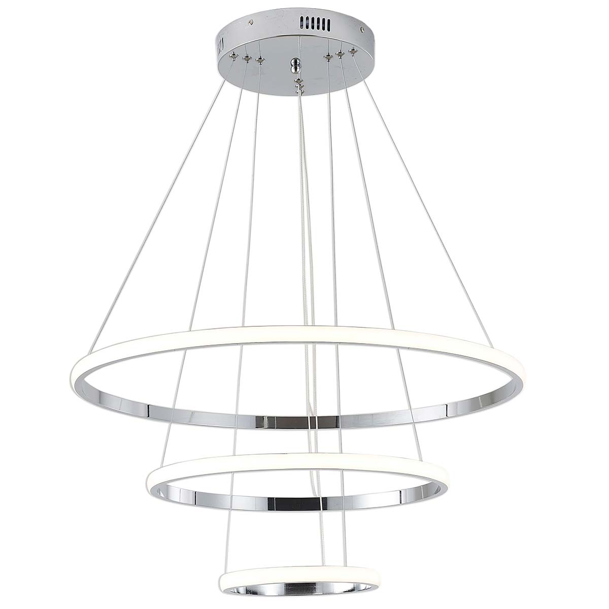 

Подвесная светодиодная люстра Zortes RINGOLIGHT ZRS.33322.75C, Хром, ZRS.33322.75C RINGOLIGHT