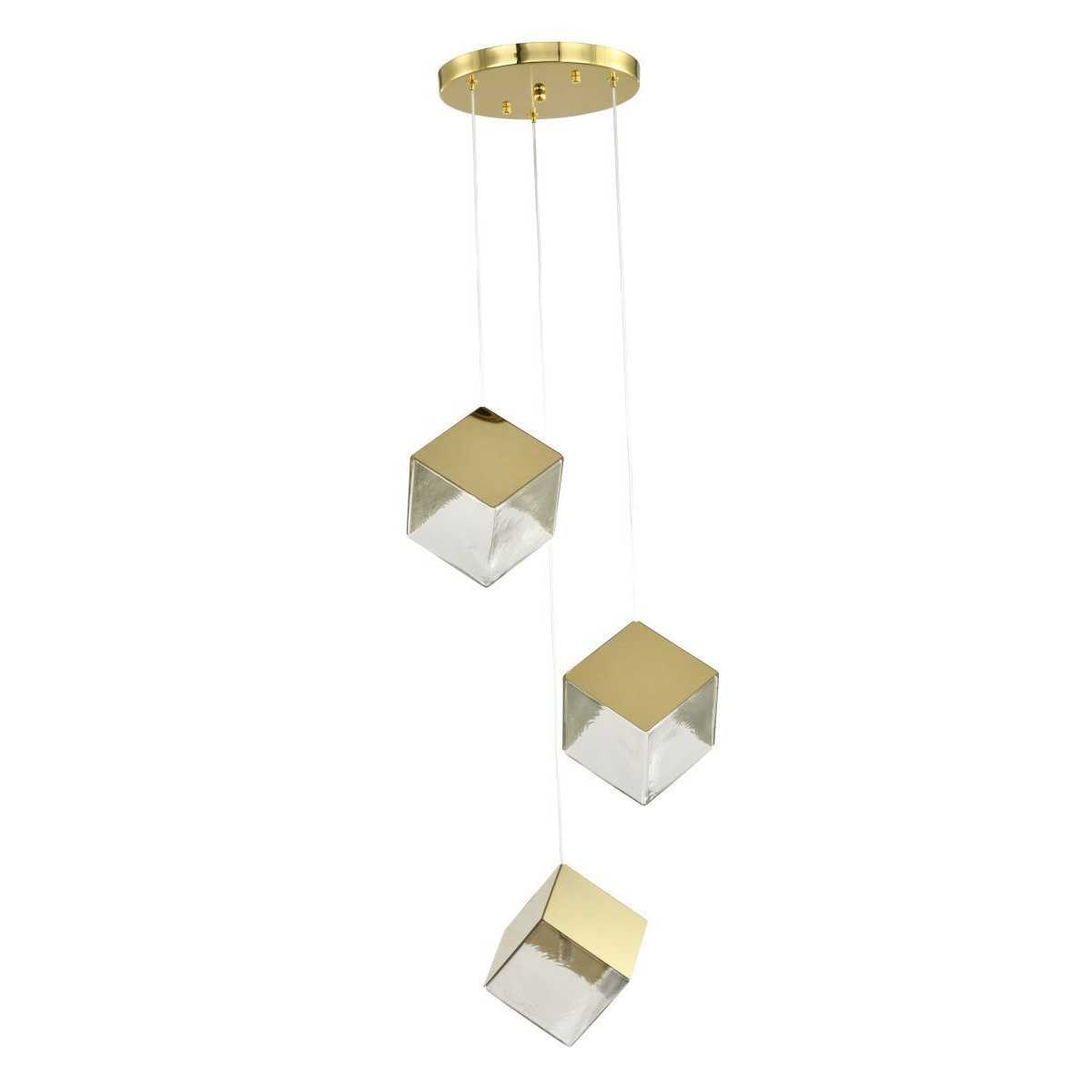 

Подвесная люстра Zortes Ice Cube ZRS.1005.03, Золотой, ZRS.1005.03 Ice Cube