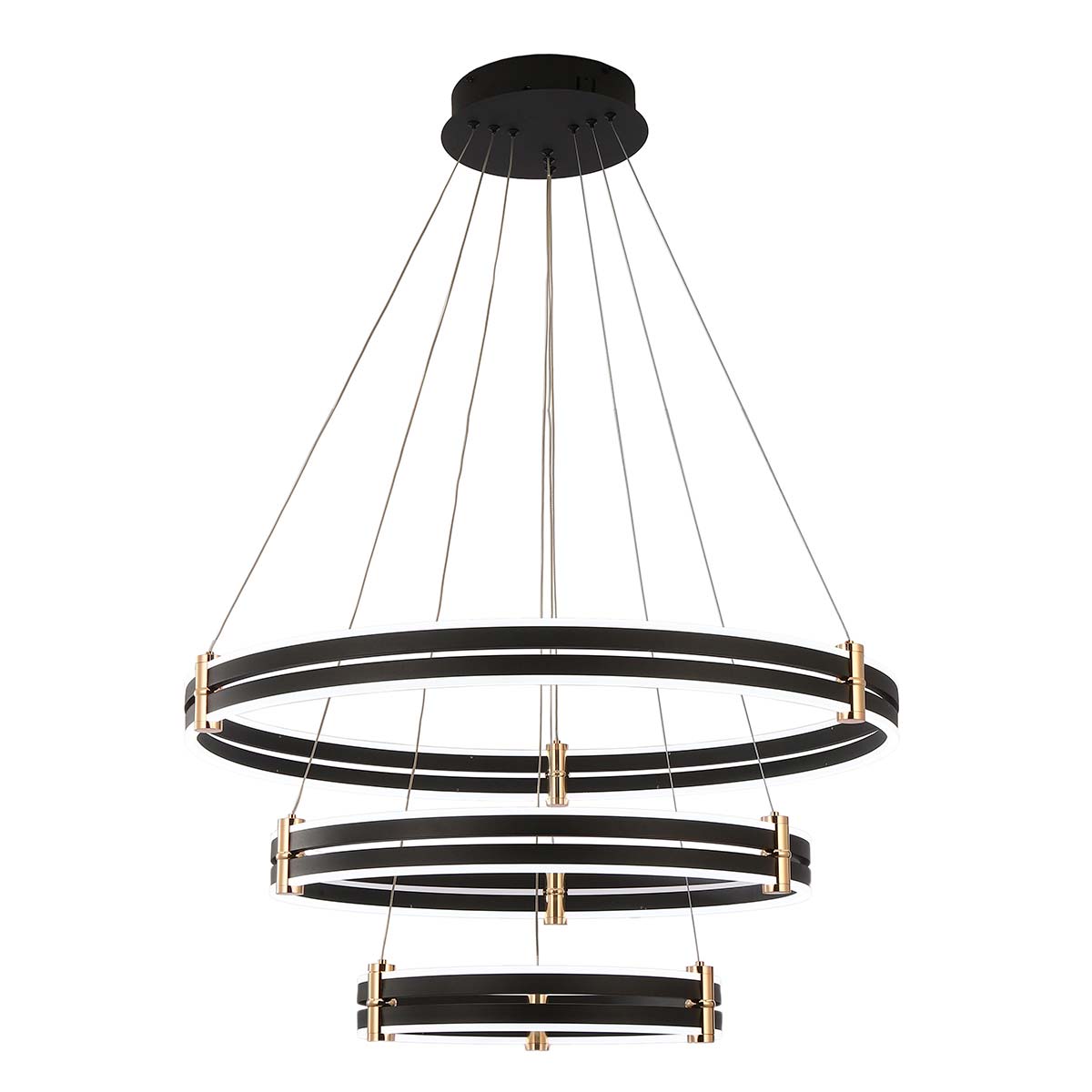 

Подвесная светодиодная люстра Zortes DUBLE-R ZRS.30515.228, Антрацит, ZRS.30515.228 DUBLE-R