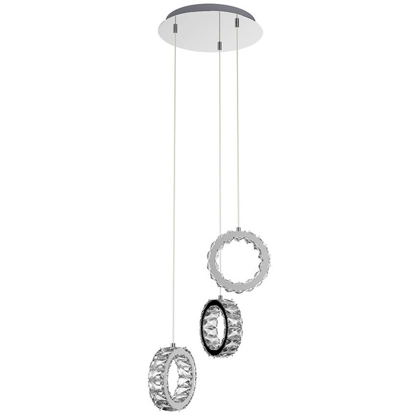 

Светильник Zumaline, Хром, PL180407-3 Platt