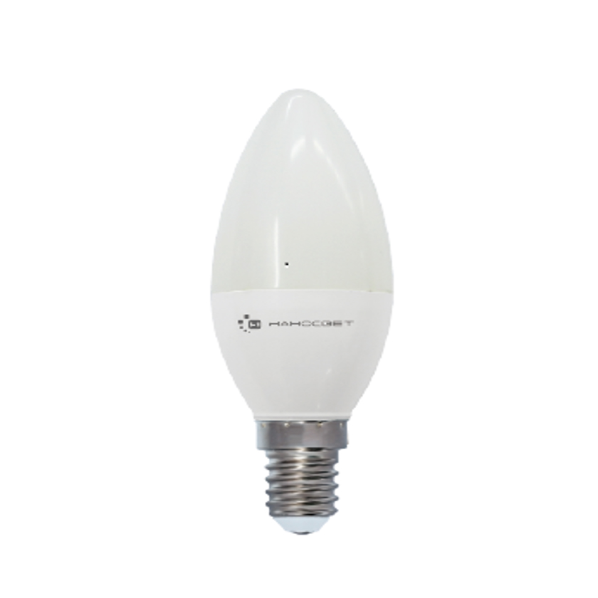 

Лампа светодиодная Наносвет Е14 6W 3000K матовая LH-CD-60/E14/930 L051, Белый, L051