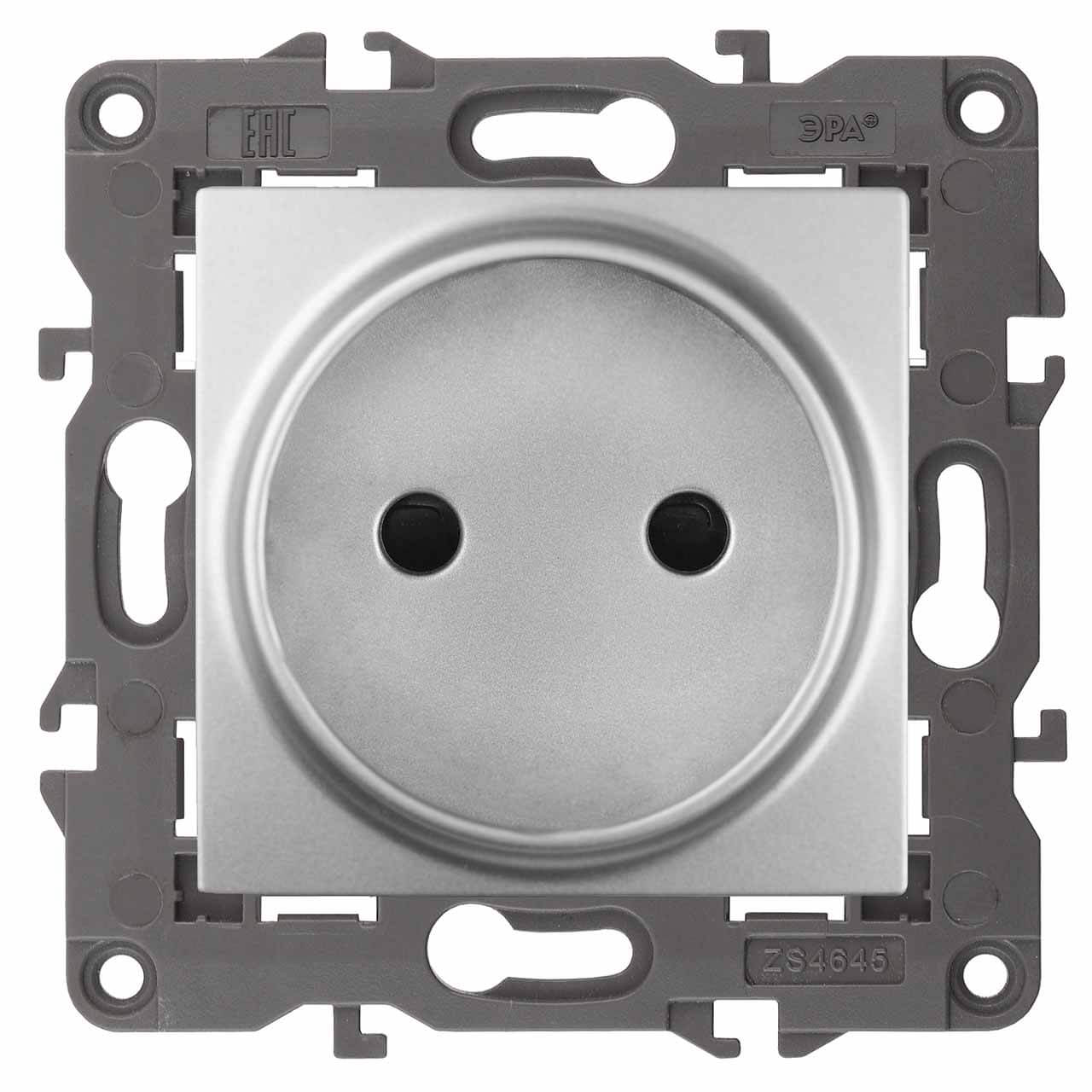 

Розетка ЭРА Elegance 2P 16A 250V 14-2105-03 Б0034286, Серый, 14-2105-03 Elegance