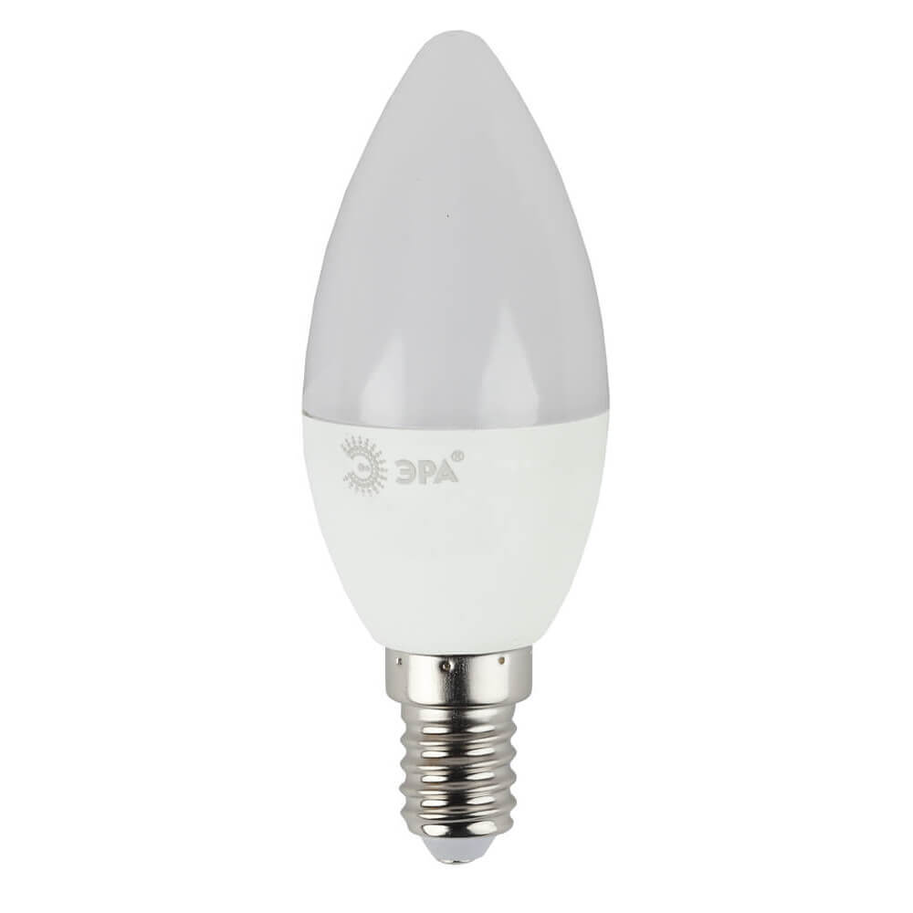 

Лампа светодиодная ЭРА E14 9W 2700K матовая LED B35-9W-827-E14 Б0027969, LED B35-9W-827-E14 LED B35