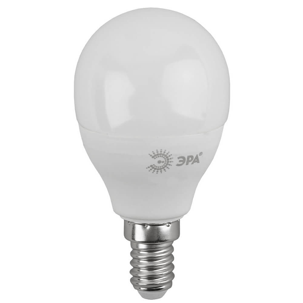 

Лампа светодиодная ЭРА E14 11W 4000K матовая LED P45-11W-840-E14 Б0032988, LED P45-11W-840-E14 LED P45