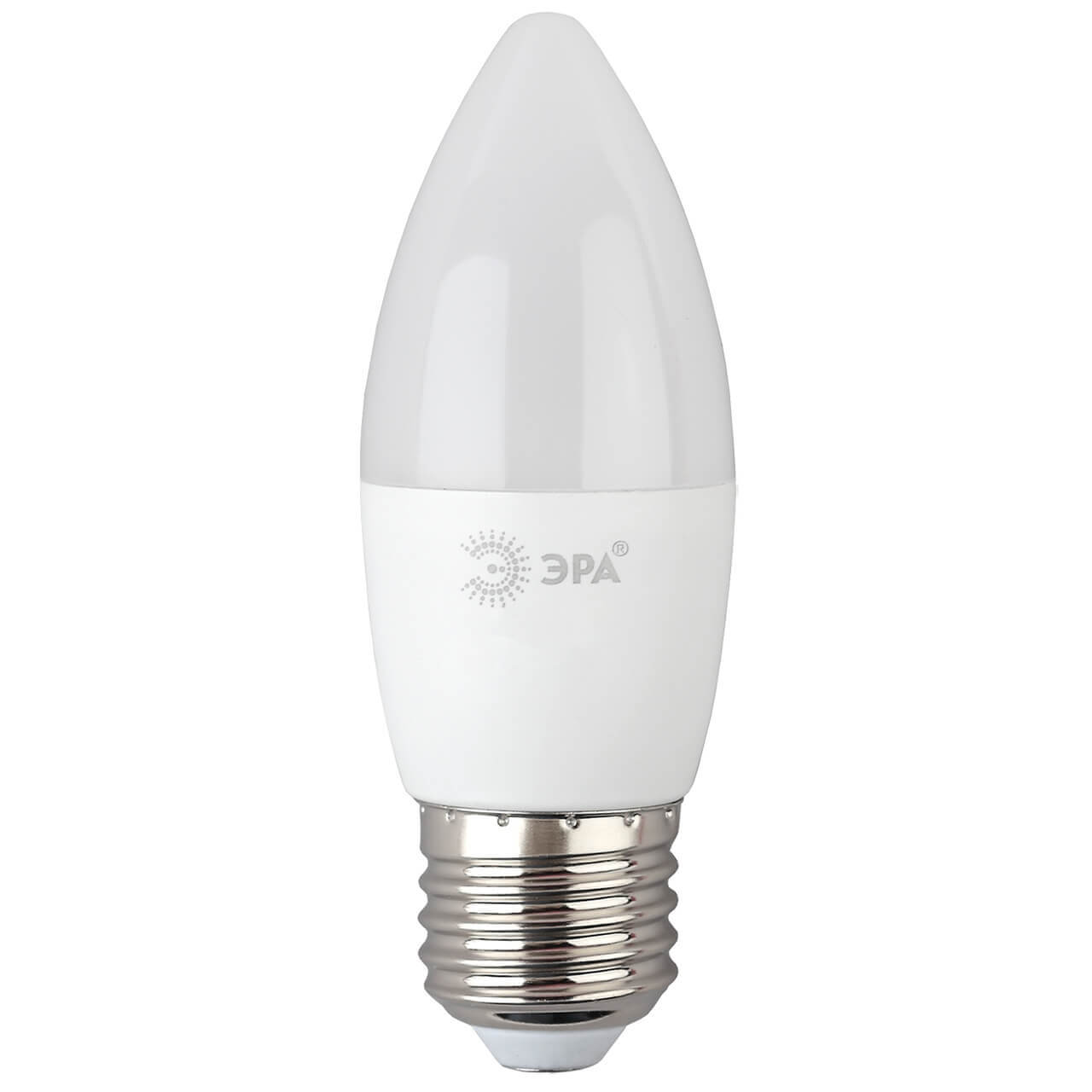 

Лампа светодиодная ЭРА E27 8W 6500K матовая B35-8W-865-E27 R Б0045342, Белый, B35-8W-865-E27 R