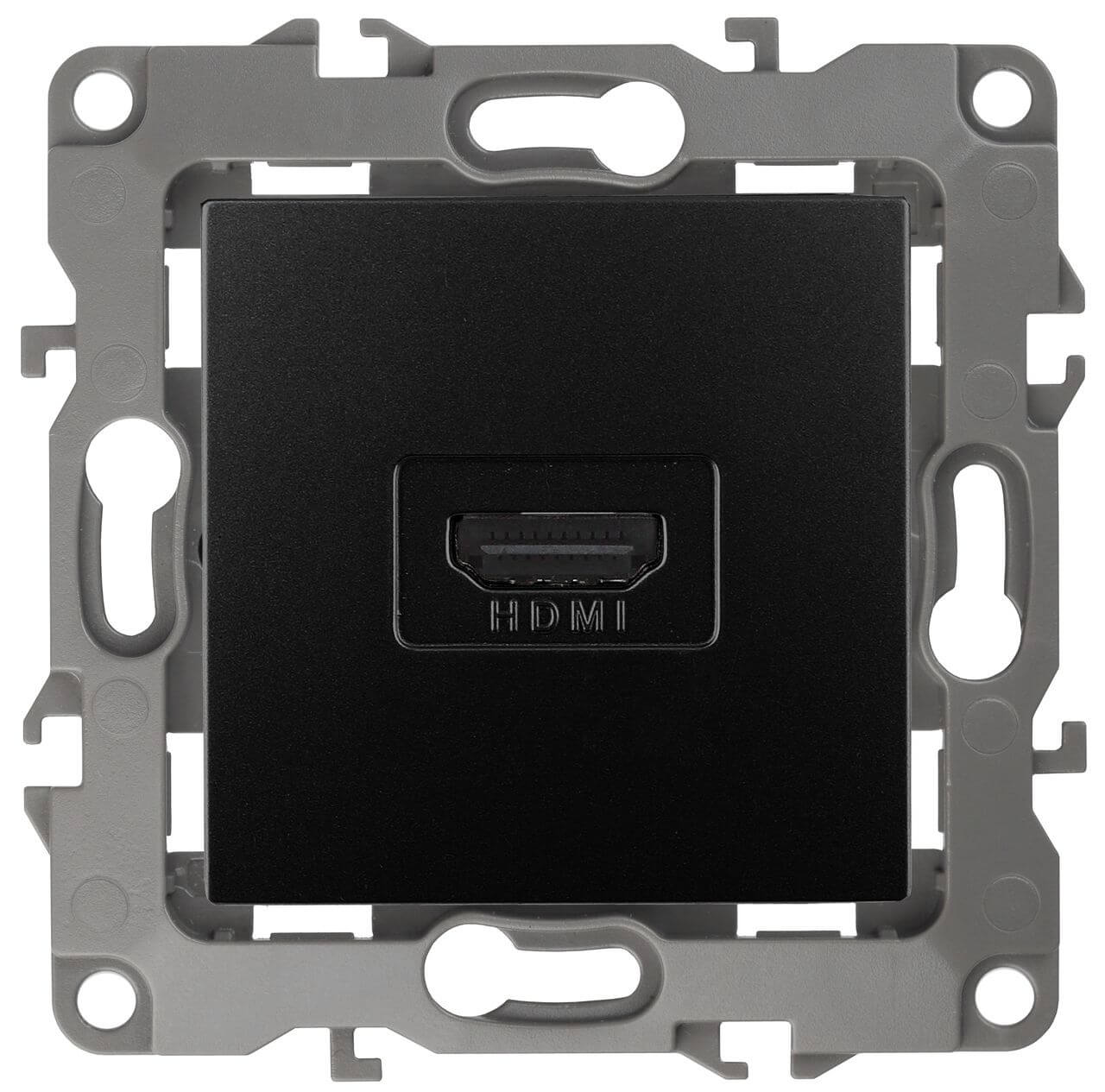 

Розетка HDMI ЭРА 12 12-3114-05 Б0027485, Антрацит, 12-3114-05 Эра12