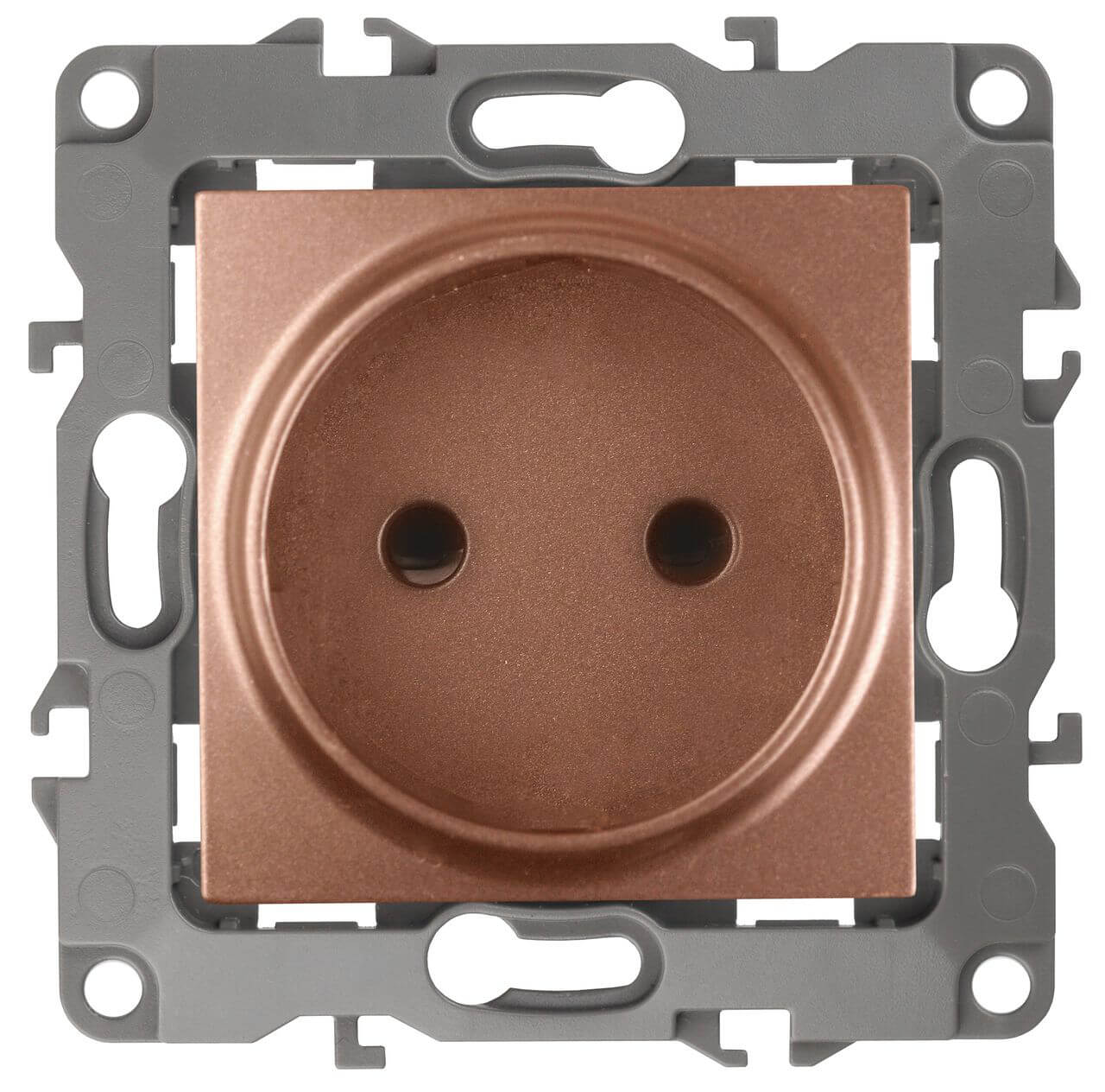 

Розетка ЭРА 12 2P 16A 250V 12-2105-14 Б0019337, Медь, 12-2105-14 Эра12