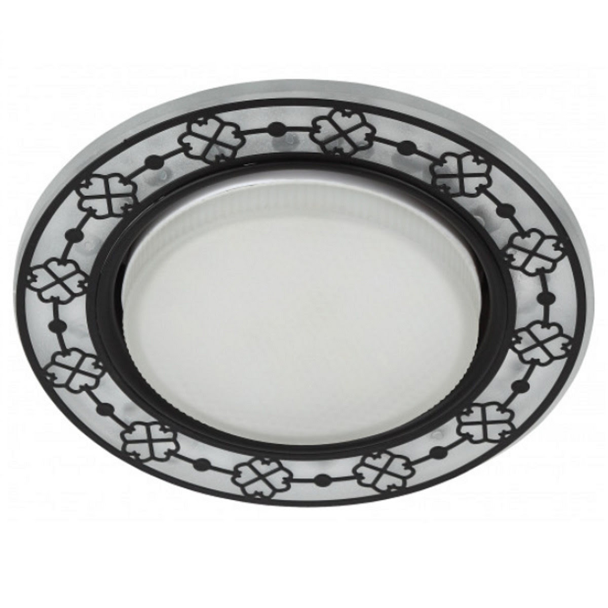 

Встраиваемый светильник ЭРА с подсветкой DK LD28 WH/BK /1 Б0048932, Белый, DK LD28 WH/BK /1 DK LD28 ()