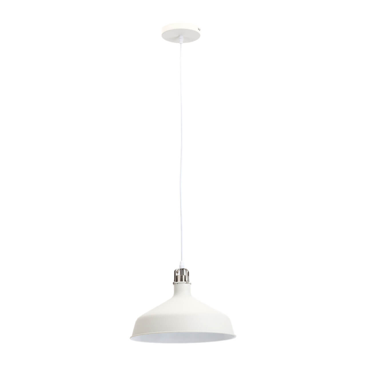 

Подвесной светильник ЭРА Loft PL2 WH/SN Б0037434, Белый, PL2 WH/SN Loft