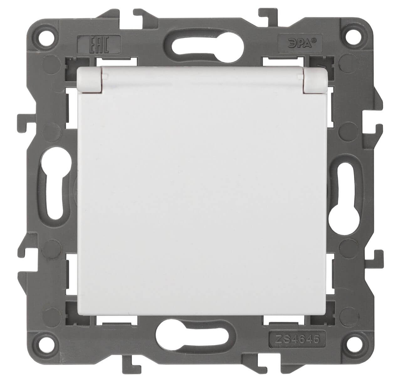 

Розетка ЭРА Elegance 2P E Schuko со шторками с крышкой 16A 250V 14-2103-01 Б0034278, Белый, 14-2103-01 Elegance