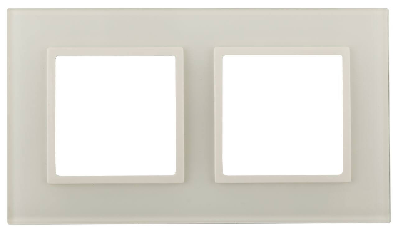 

Рамка 2-постовая ЭРА Elegance 14-5102-02 Б0034489, Слоновая кость, 14-5102-02 Elegance