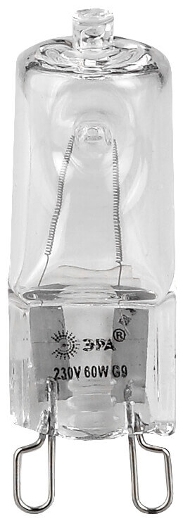 

Лампа галогенная ЭРА G9 25W 3000K прозрачная G9-JCD-25-230V-CL C0027376, G9-JCD-25-230V-CL JCD