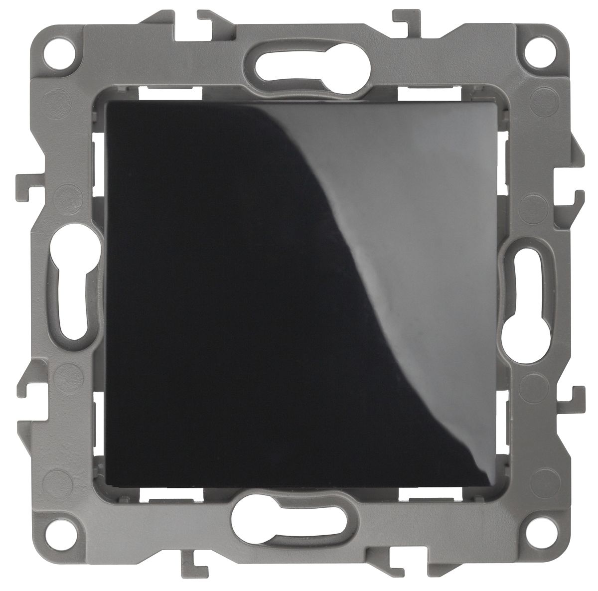 

Кнопка ЭРА 12 10AX 250V чёрный 12-1111-06 Б0047835, Черный, 12-1111-06 Эра12