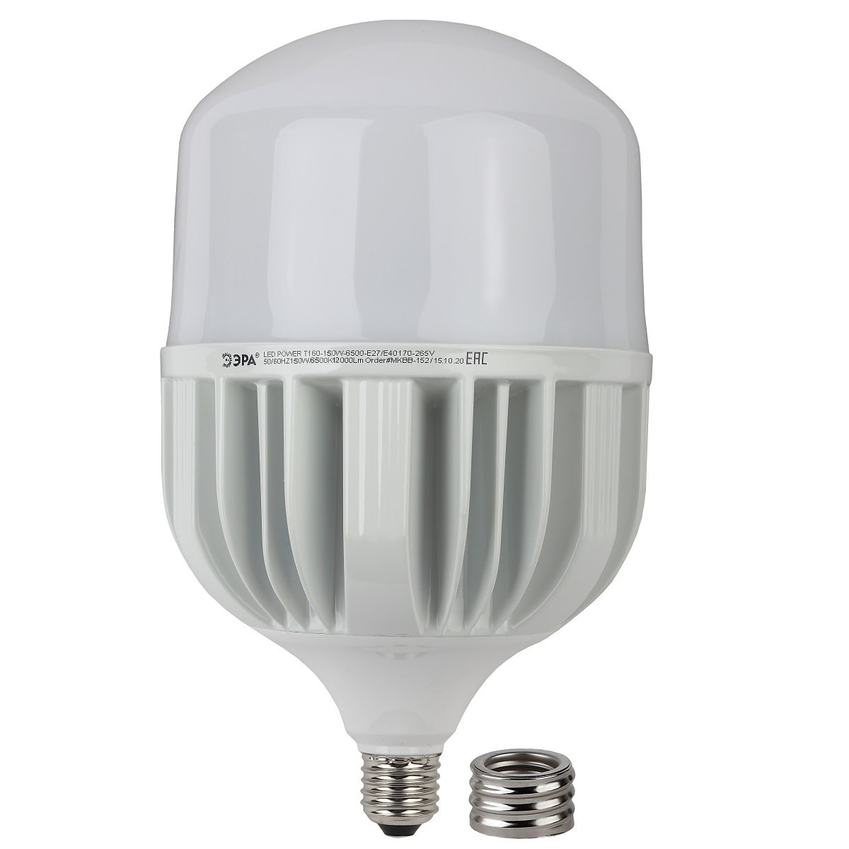 

Лампа светодиодная ЭРА LED POWER T160-150W-6500-E27/E40 Б0049106, Белый, LED POWER T160-150W-6500-E27/E40 LED POWER T160