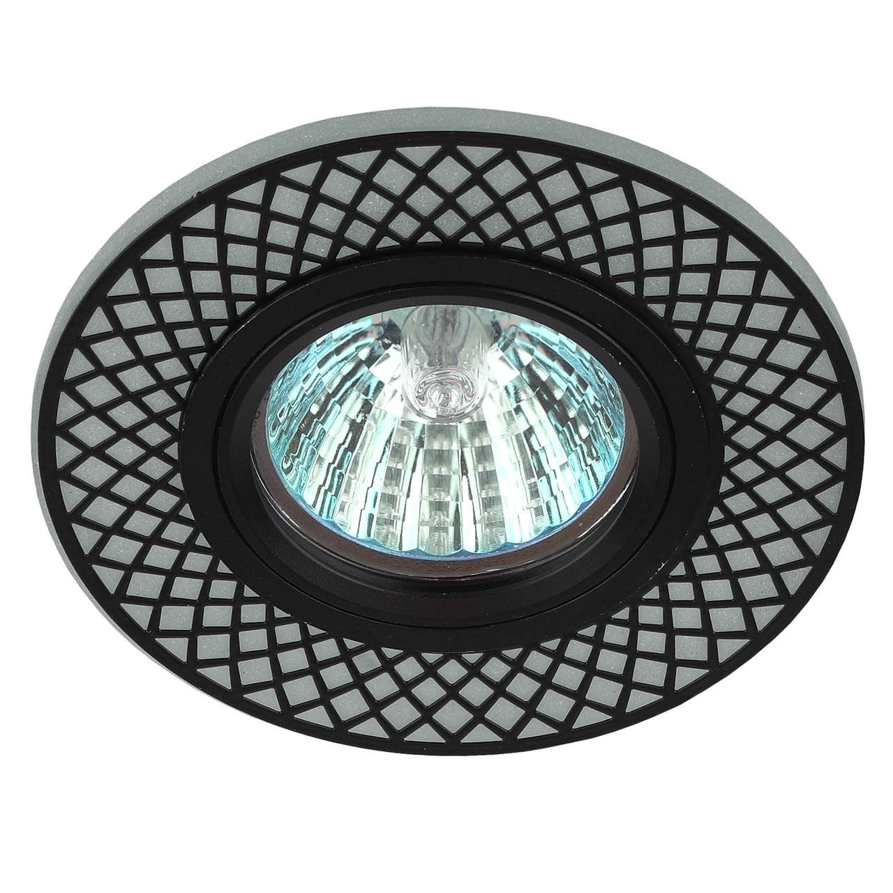 

Точечный светильник ЭРА с подсветкой DK LD42 WH/BK Б0037381, Черный, DK LD42 WH/BK ()