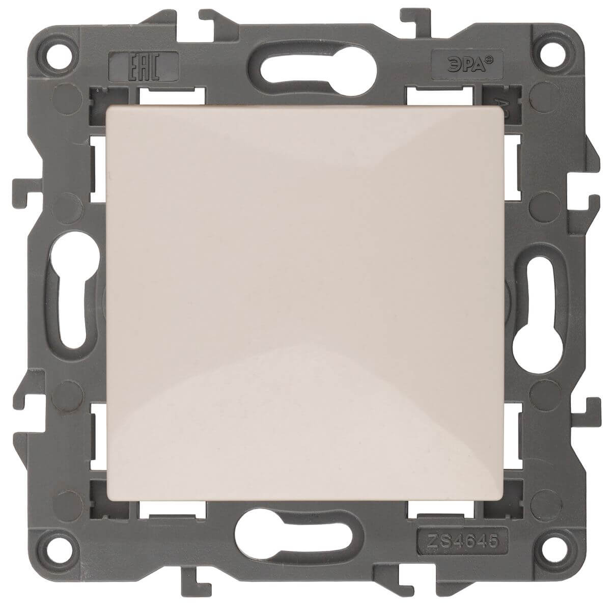 

Выключатель кнопочный ЭРА Elegance 10AX 250V 14-1111-02 Б0047863, Слоновая кость, 14-1111-02 Elegance