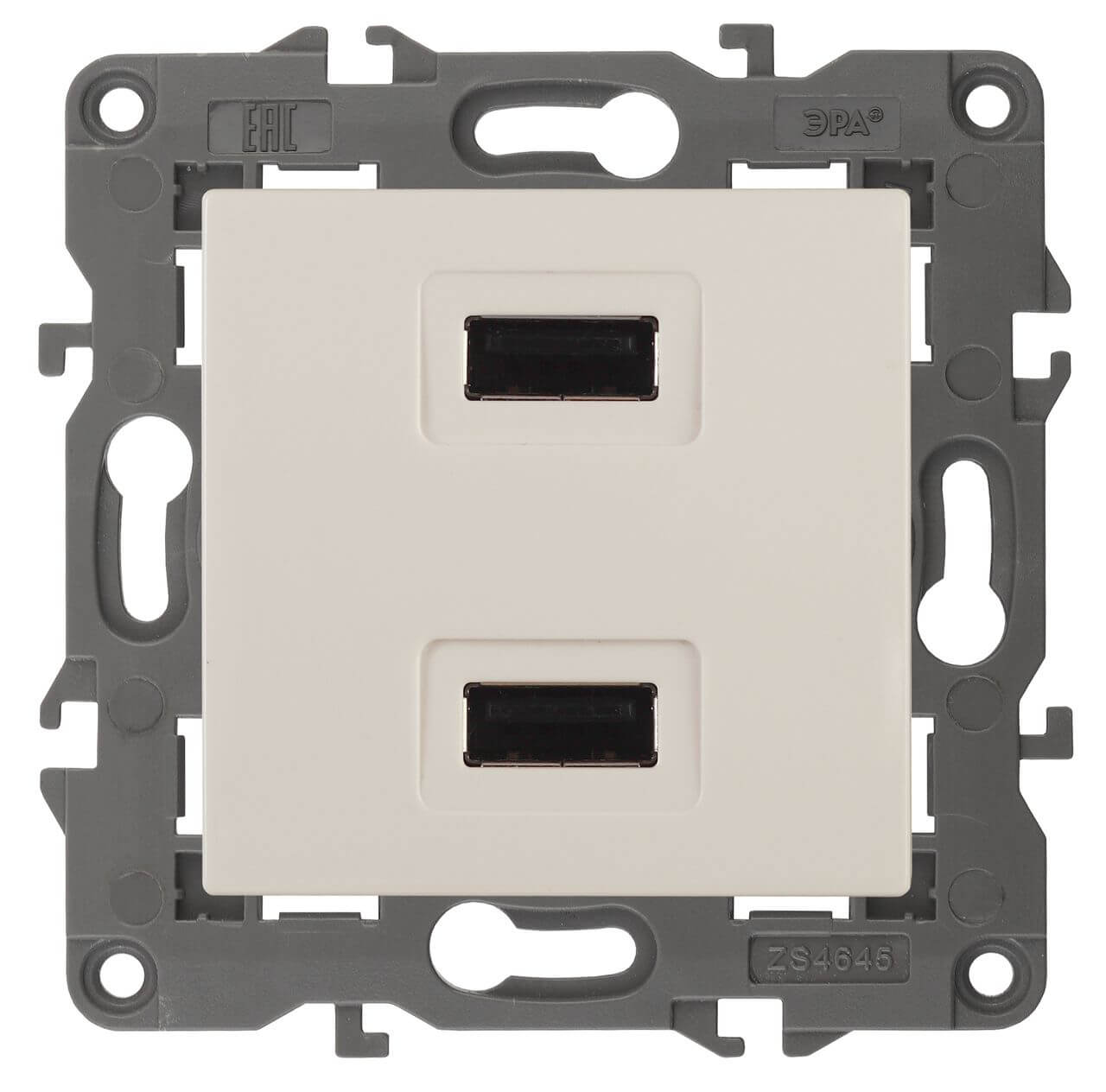 

Устройство зарядное USB ЭРА Elegance 5V-2,1A 14-4110-02 Б0034359, Слоновая кость, 14-4110-02 Elegance