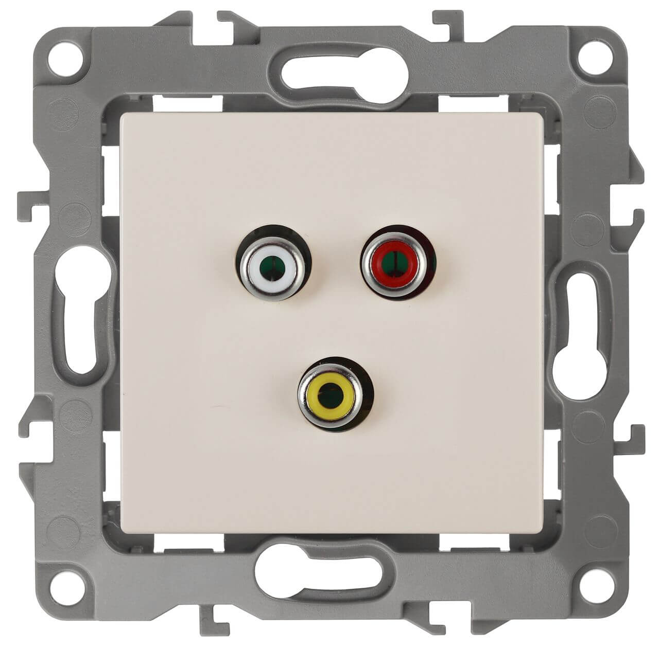 

Розетка RCA ЭРА 12 12-3113-02 Б0027472, Слоновая кость, 12-3113-02 Эра12