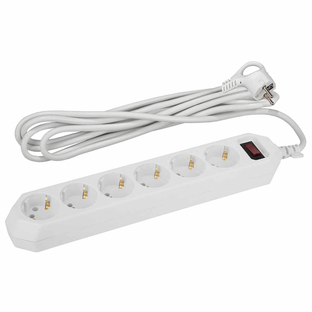 

Сетевой фильтр ЭРА USF-6es-5m-W-Box Б0037264, Белый, USF-6es-5m-W-Box SF