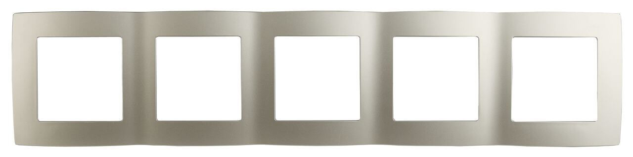 

Рамка 5-постовая ЭРА 12 12-5005-04 Б0014784, Шампань, 12-5005-04 Эра12